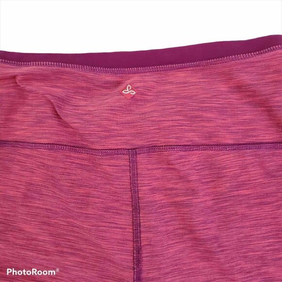 PrAna Leggings Womens Small Pink Tori Crop Athleisure Pants Yoga‎ Stretch - Picture 6 of 11